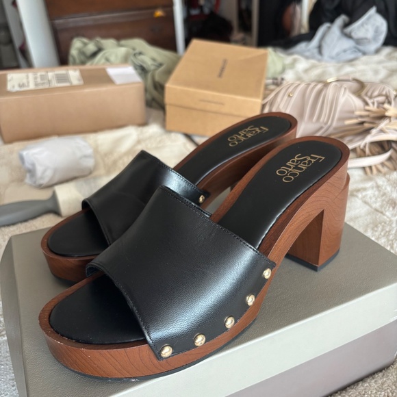 Franco Sarto Women's Capriclog3 Slide Sandal - Picture 5 of 10